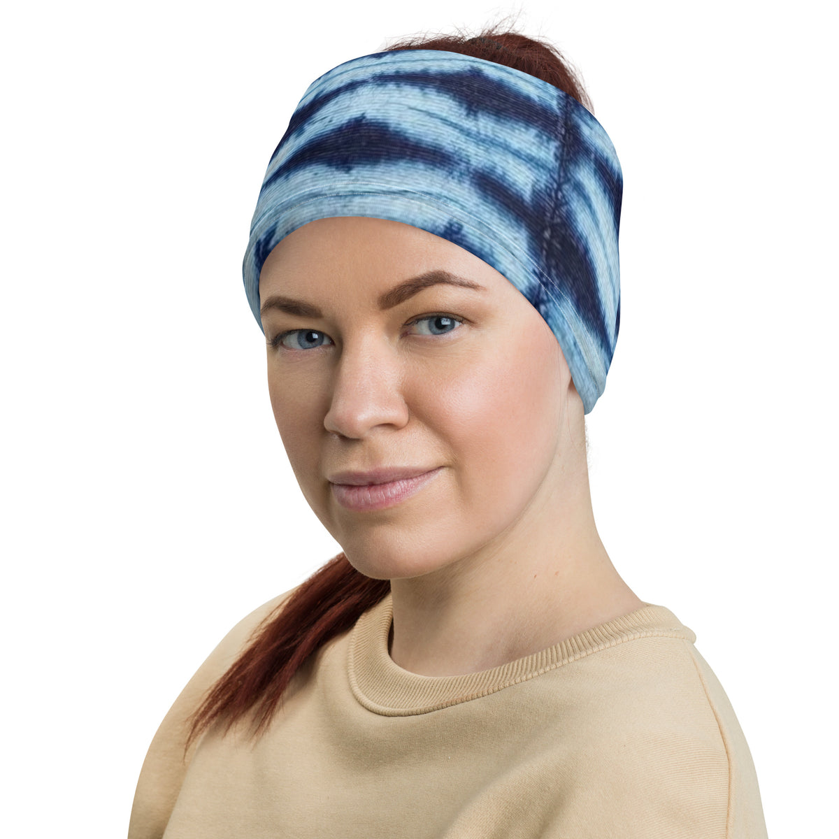 BLEU INDIGO ESSENTIAL NECK GAITER | Ethneegifts Lifestyles