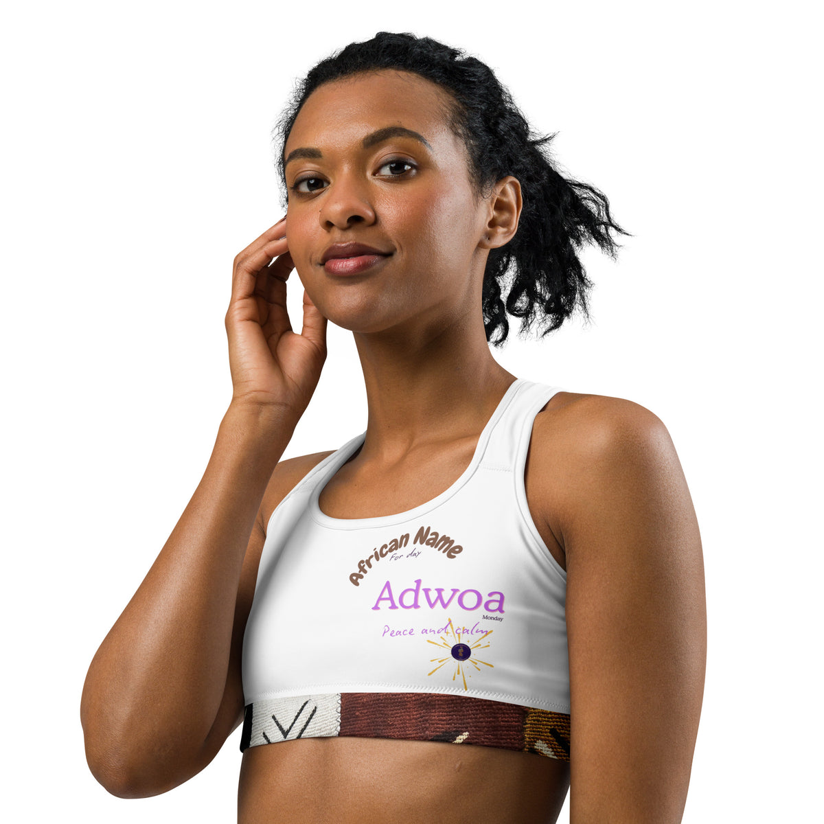 SPORT BRAS YOUR NAME "Adwoa" | Ethneegifts Lifestyles