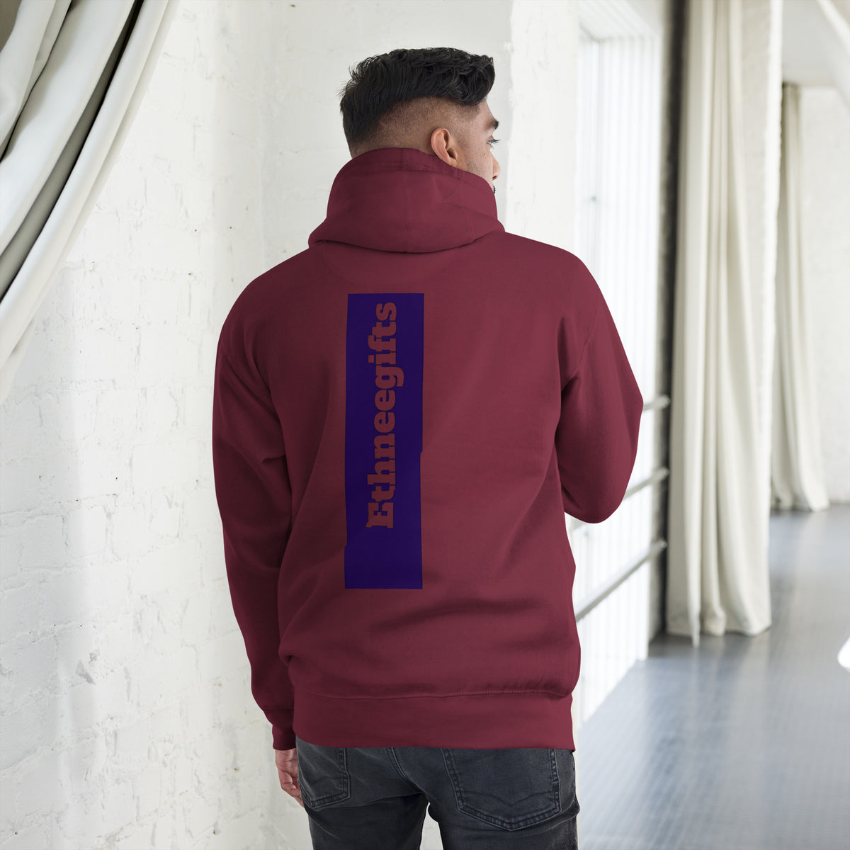 HOODIE HERITAGE SYMBOLS Croix Touareg | Ethneegifts Lifestyles
