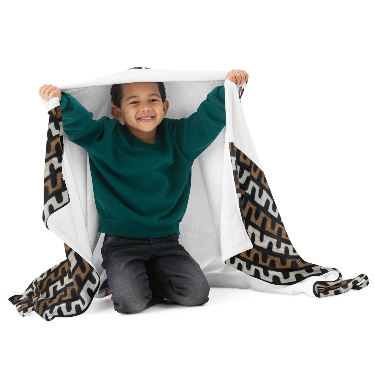 TRICOLOUR HERITAGE BLANKET | Ethneegifts Lifestyles