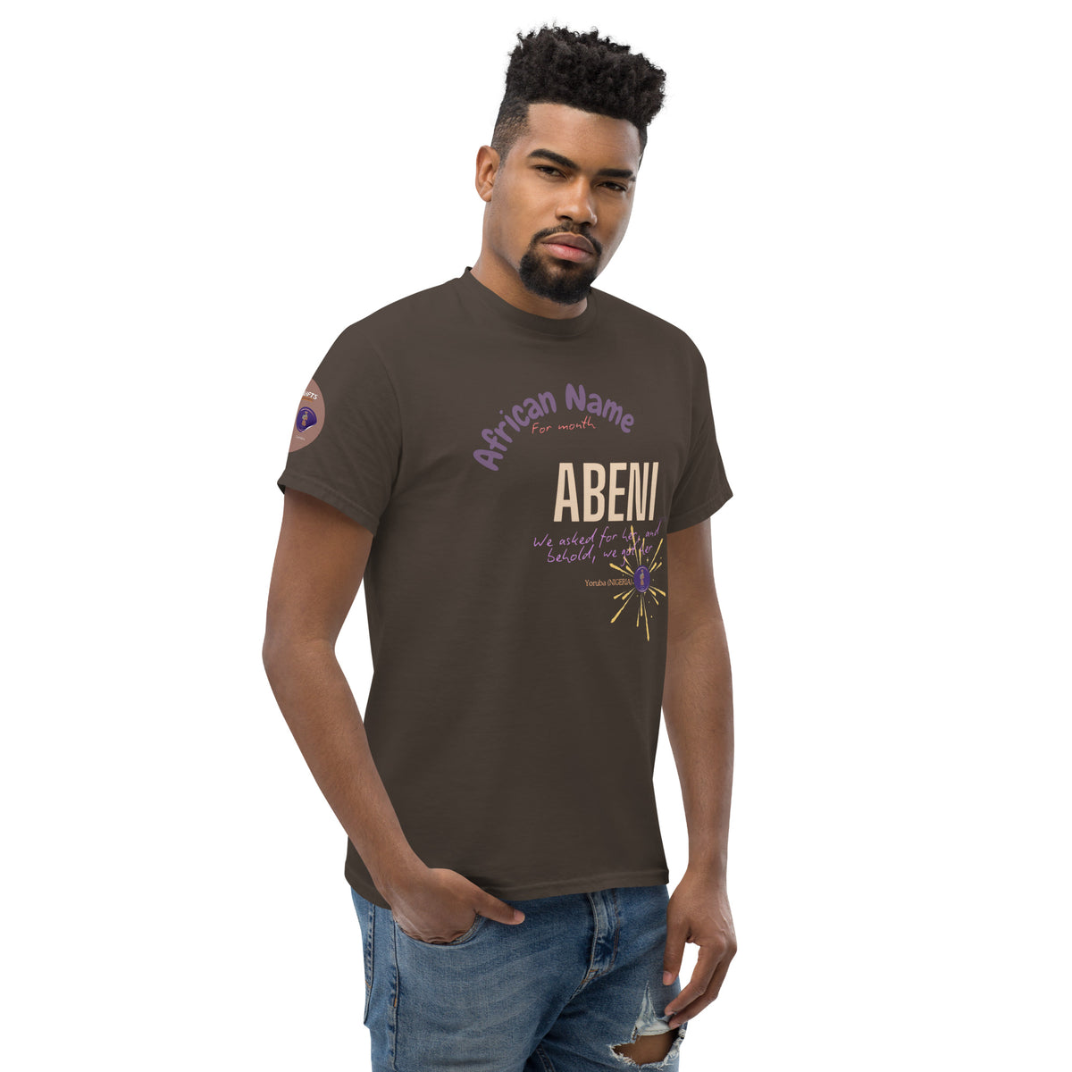 T-SHIRT YOUR NAME MONTH "Abeni" | Ethneegifts Lifestyles