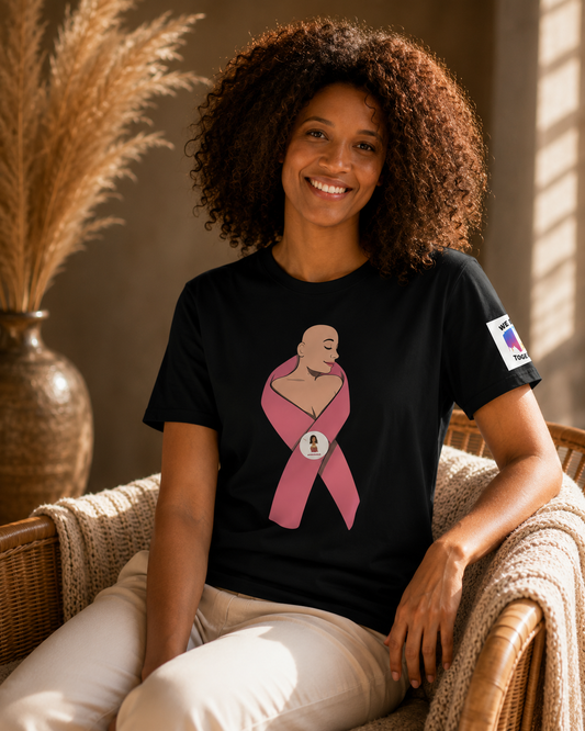 T-SHIRT CARE PINK RIBBON | Ethneegifts Lifestyles