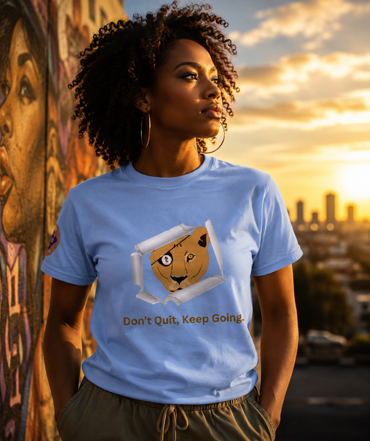 T-SHIRT DON'T GIVE UP | Ethneegifts Lifestyles