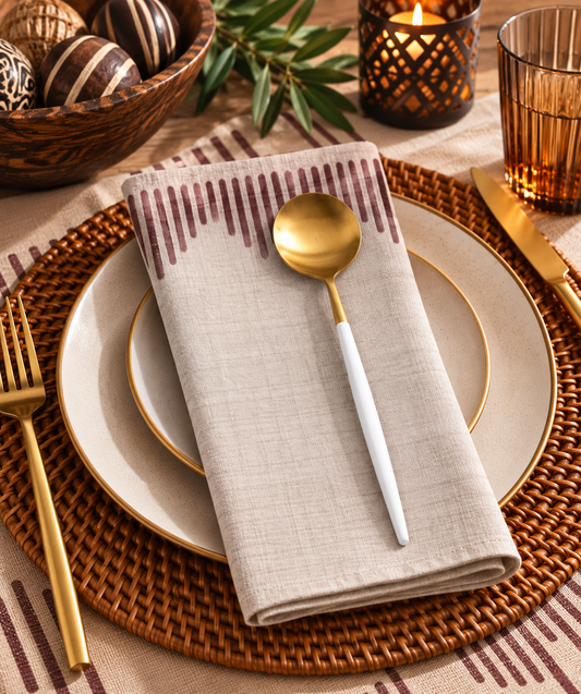 Earth & Heritage Cloth Napkin Set, heritage table design
