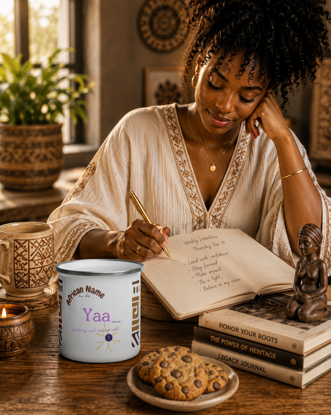 MUG YOUR NAME WEEK "Yaa" | Ethneegifts Lifestyles