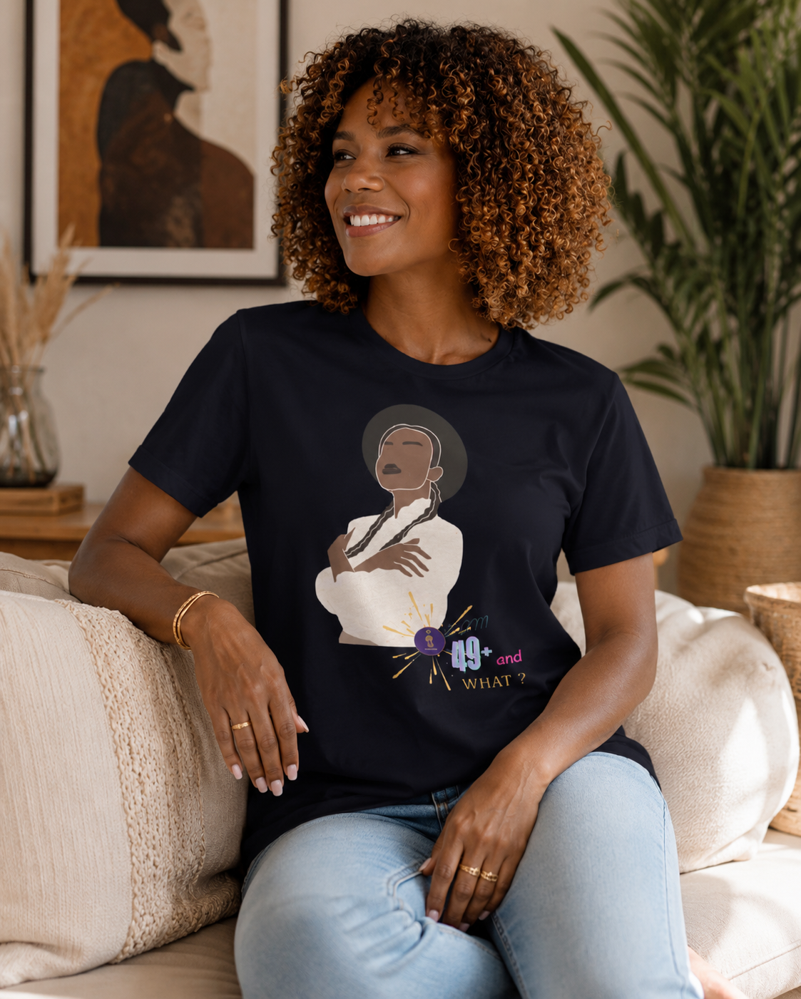T-SHIRT 49+ I'M WISE | Ethneegifts Lifestyles