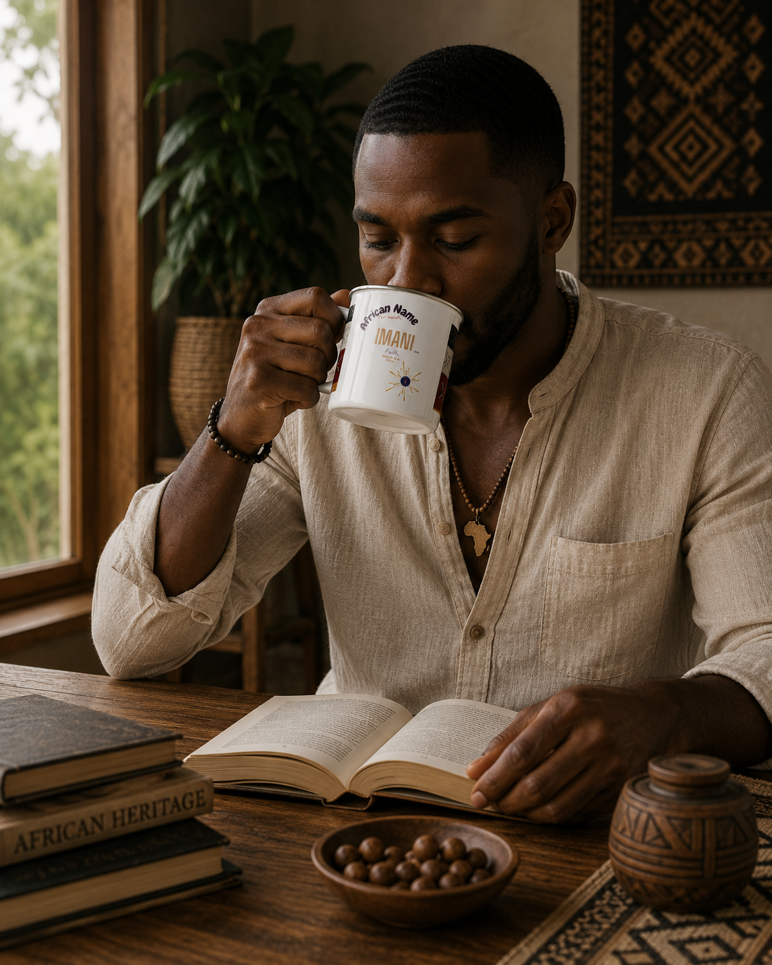 MUG YOUR NAME MONTH "IMANI" | Ethneegifts Lifestyles