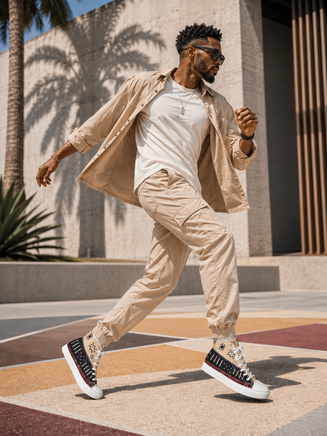 BROWN ROOTS HIGH-TOP | Ethneegifts Lifestyles