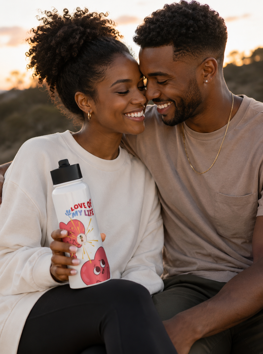 WATER BOTTLE LOVE OF MY LIFE | Ethneegifts Lifestyles