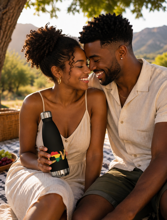 WATER BOTTLE LOVE AFRICA | Ethneegifts Lifestyles