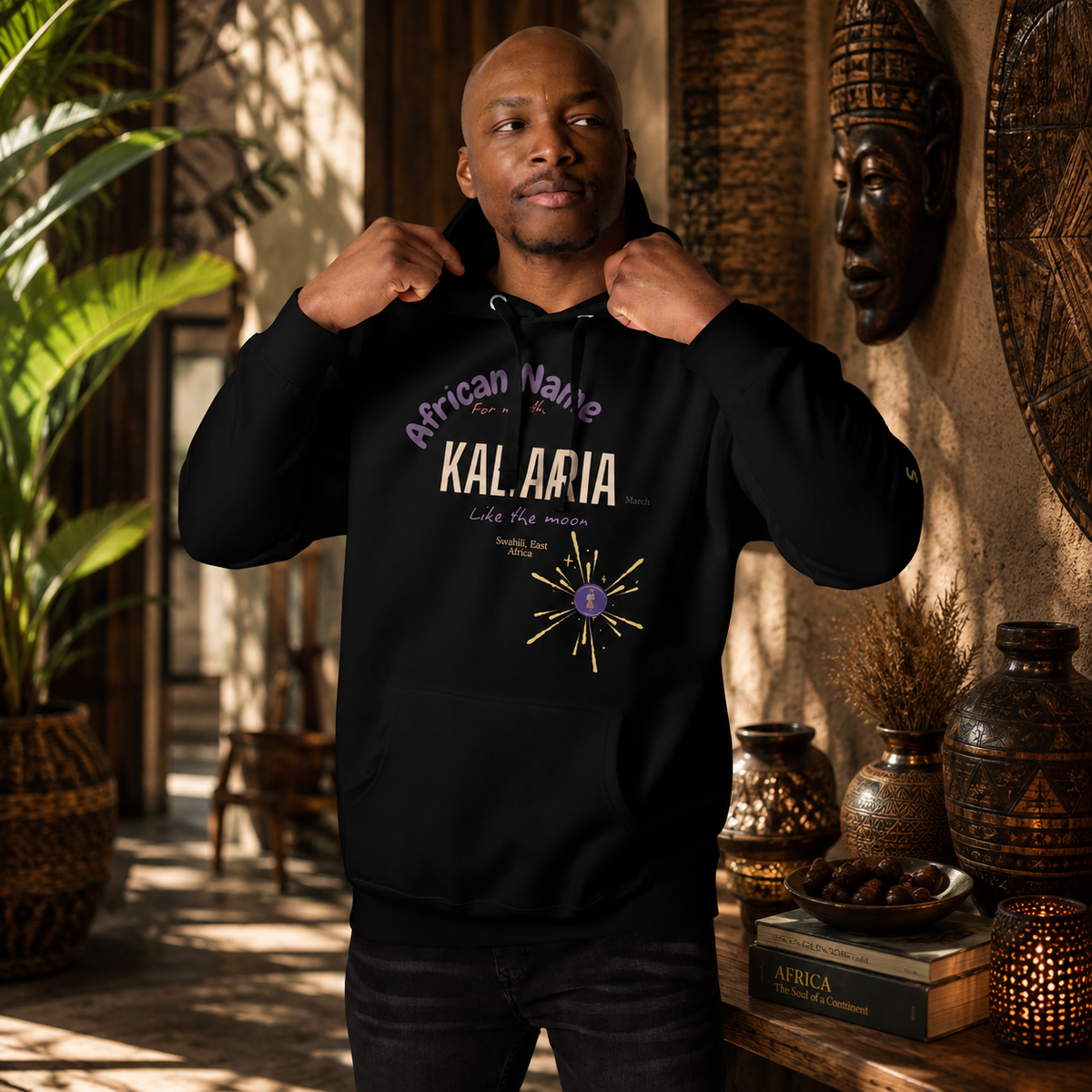 HOODIE YOUR NAME MONTH "Kamaria" | Ethneegifts Lifestyles