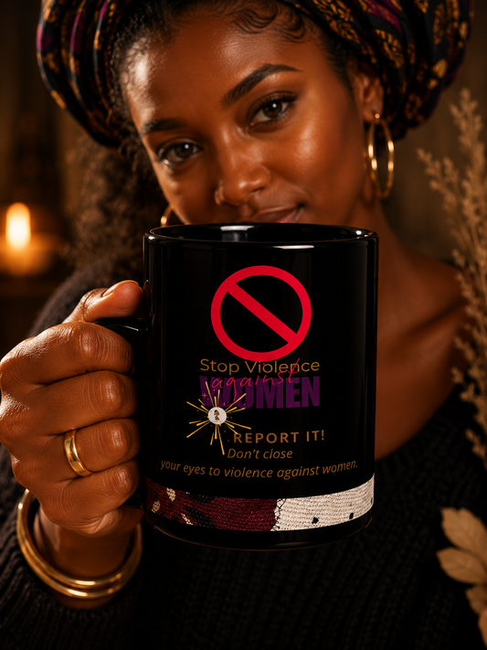 BLACK GLOSSY MUG NO MORE | Ethneegifts Lifestyles