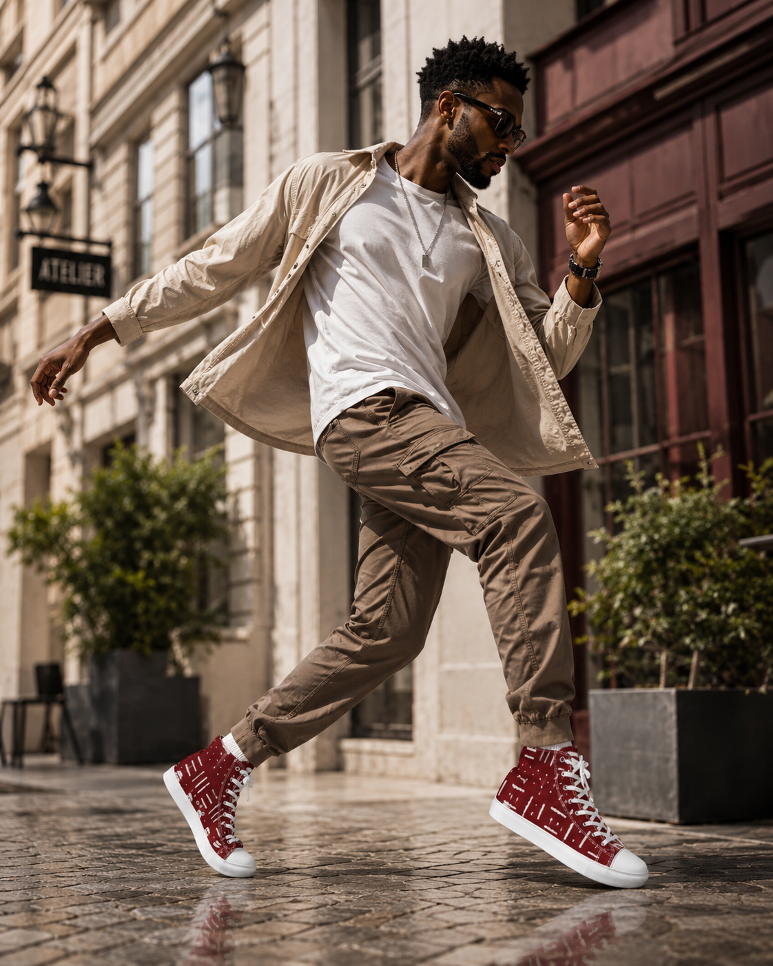 RED ROOTS HIGH-TOP | Ethneegifts Lifestyles