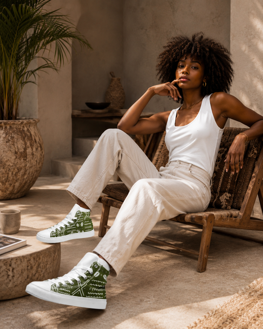 GREEN ROOTS HIGH-TOP | Ethneegifts Lifestyles
