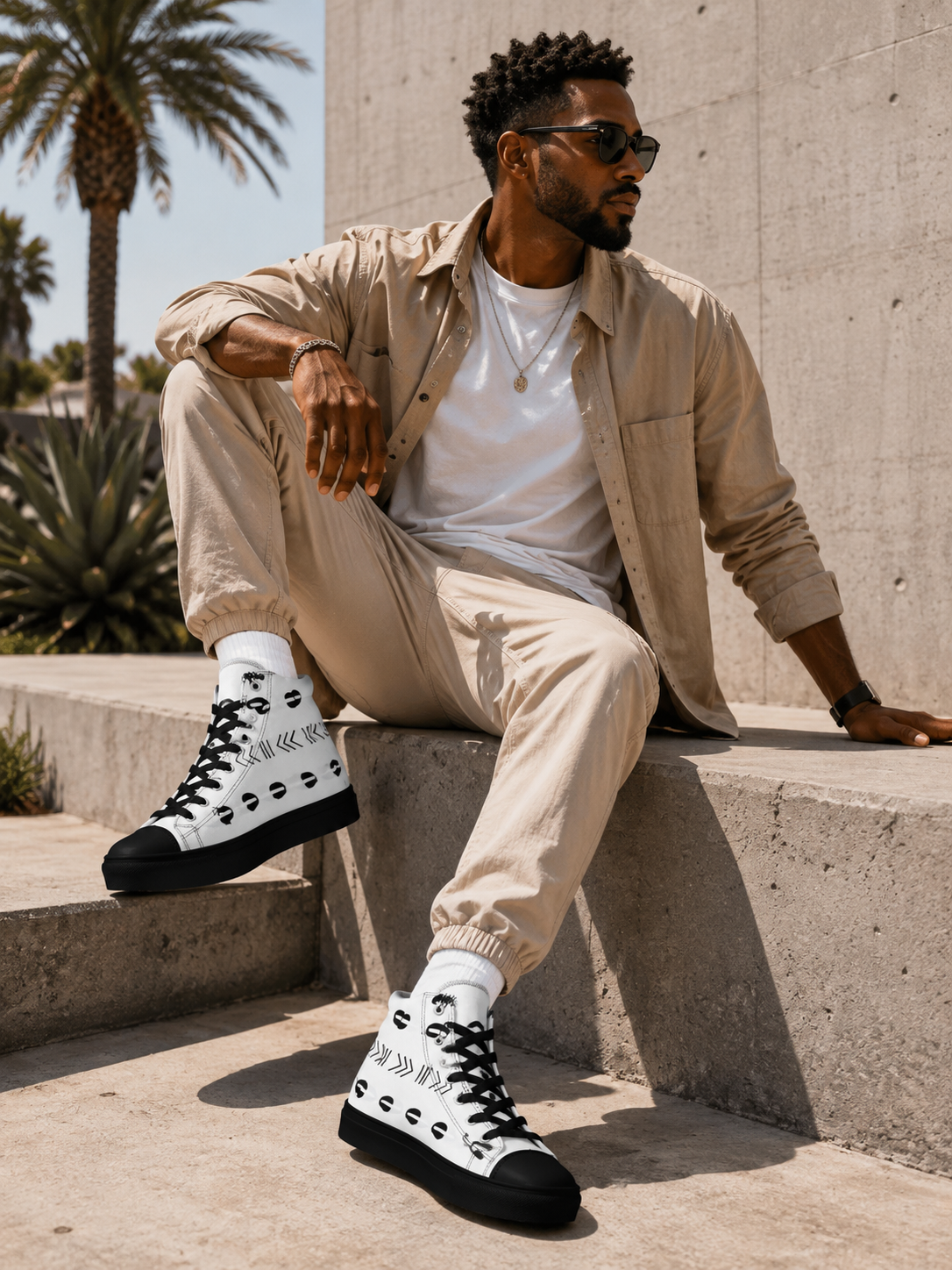 WHITE ROOTS HIGH-TOP | Ethneegifts Lifestyles