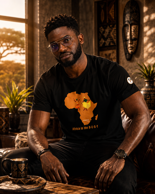 AFRICA IS THE BEST Africa Roots T-shirt | Ethneegifts Lifestyles