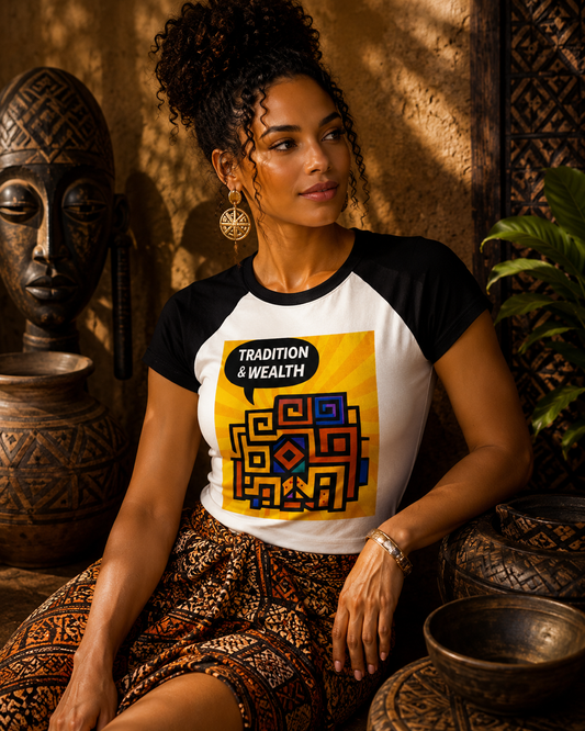 T-SHIRT 
HERITAGE SYMBOLS Tradition & Wealth | Ethneegifts Lifestyles