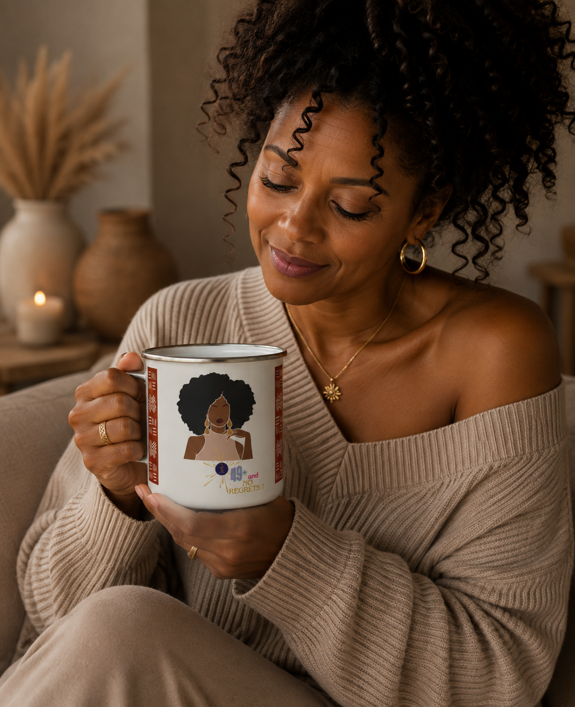 MUG 49+AND NO REGRETS | Ethneegifts Lifestyles