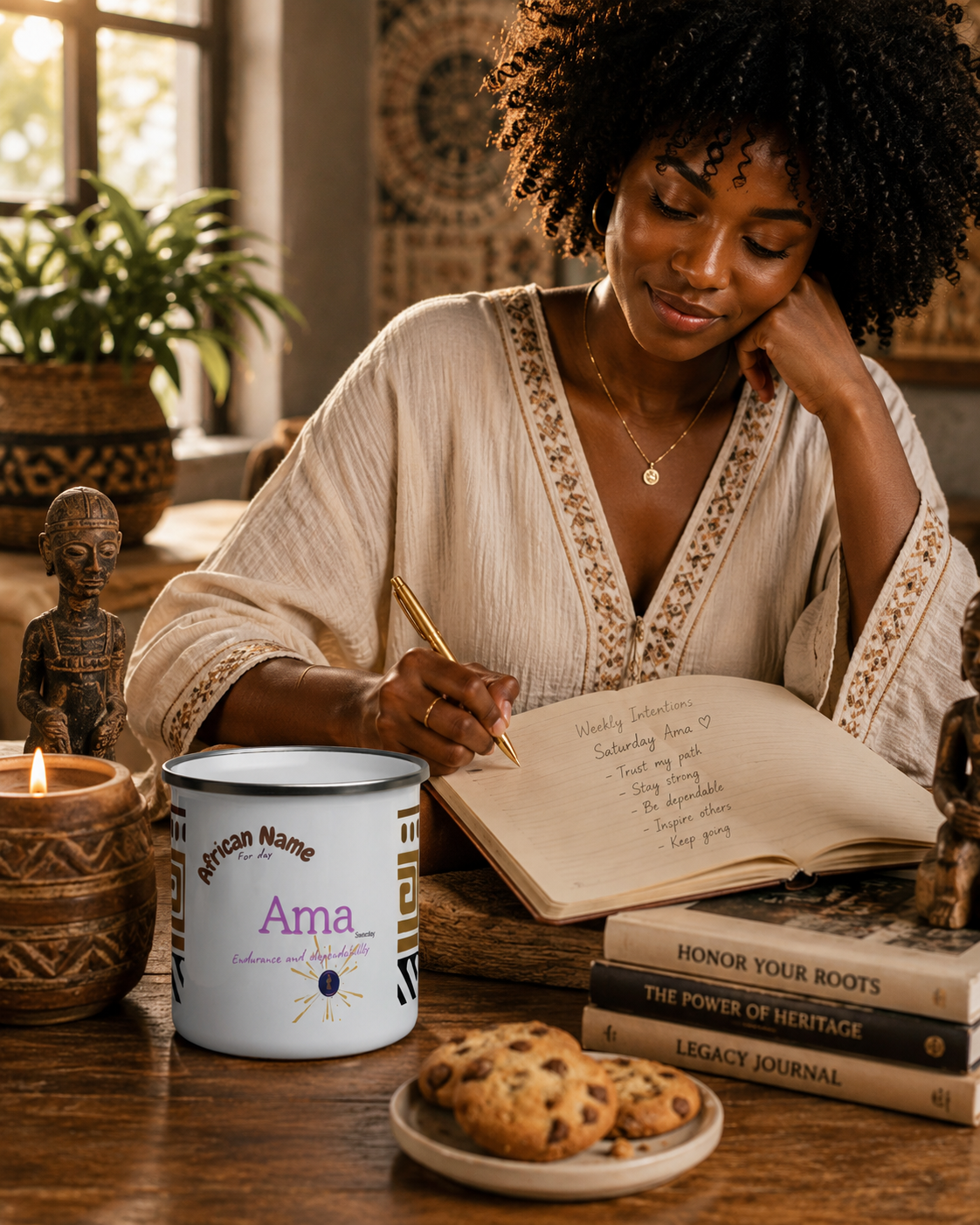 MUG YOUR NAME WEEK "Ama" | Ethneegifts Lifestyles