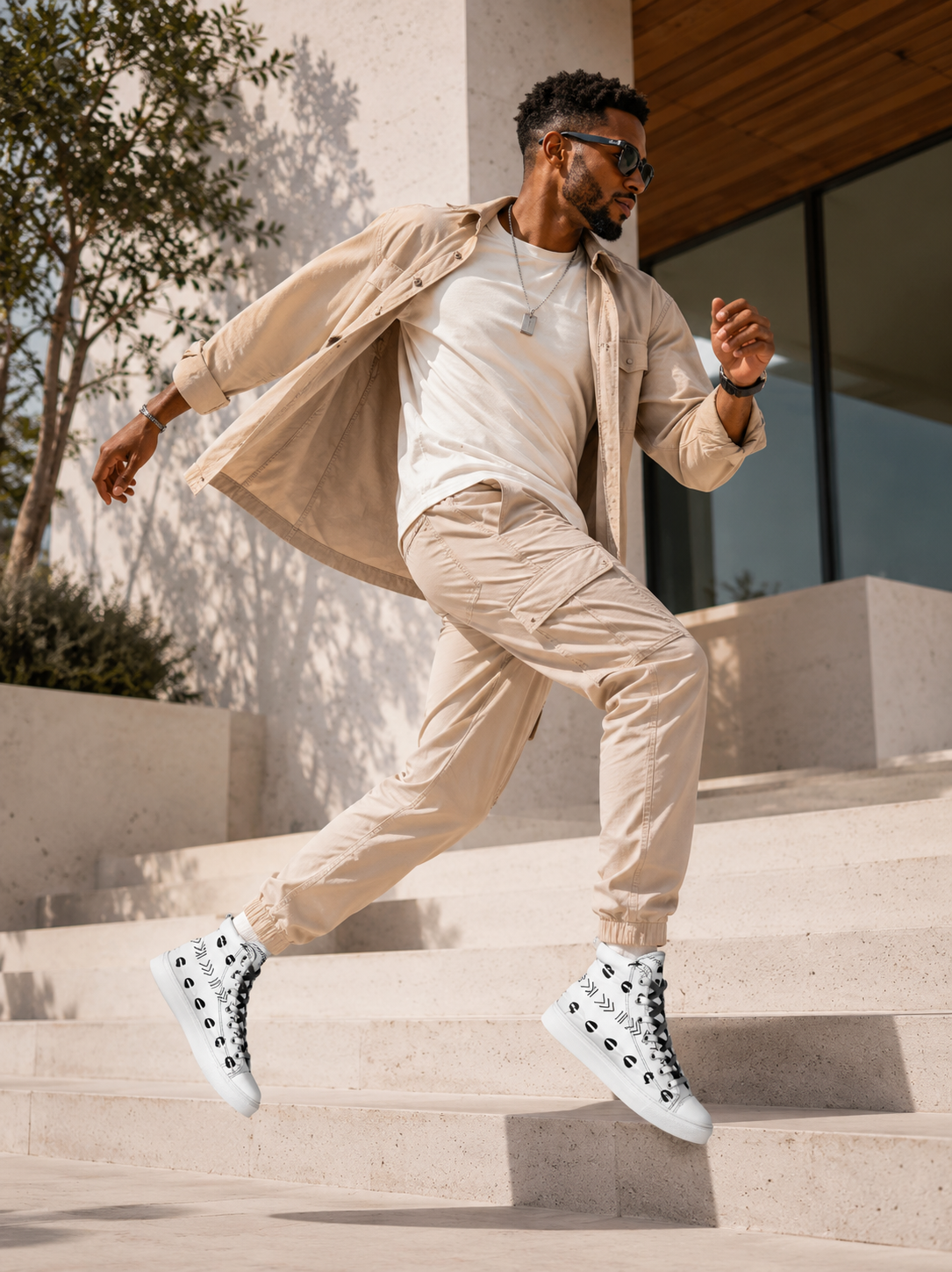 WHITE ROOTS HIGH-TOP | Ethneegifts Lifestyles