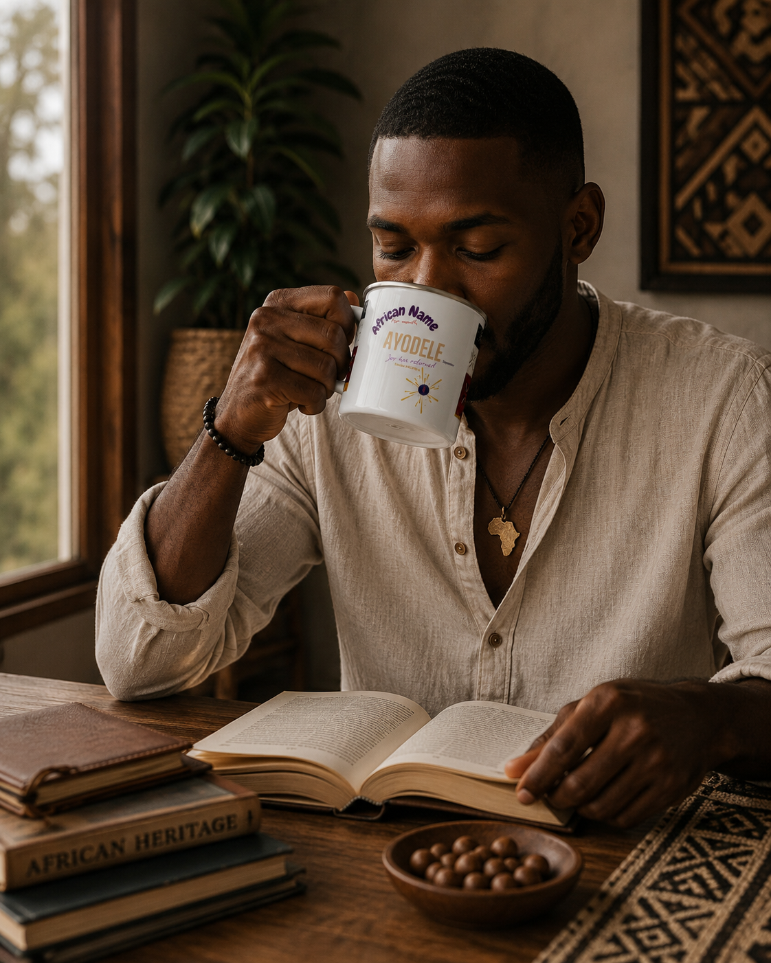 MUG YOUR NAME MONTH "AYODELE" | Ethneegifts Lifestyles