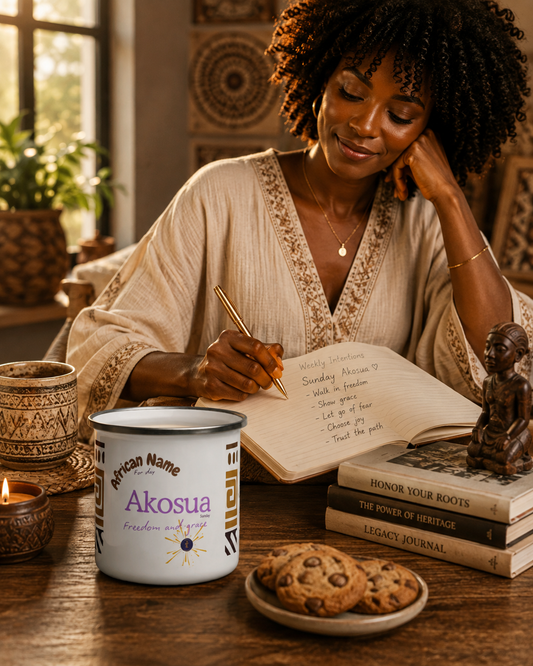 MUG YOUR NAME WEEK "Akosua" | Ethneegifts Lifestyles