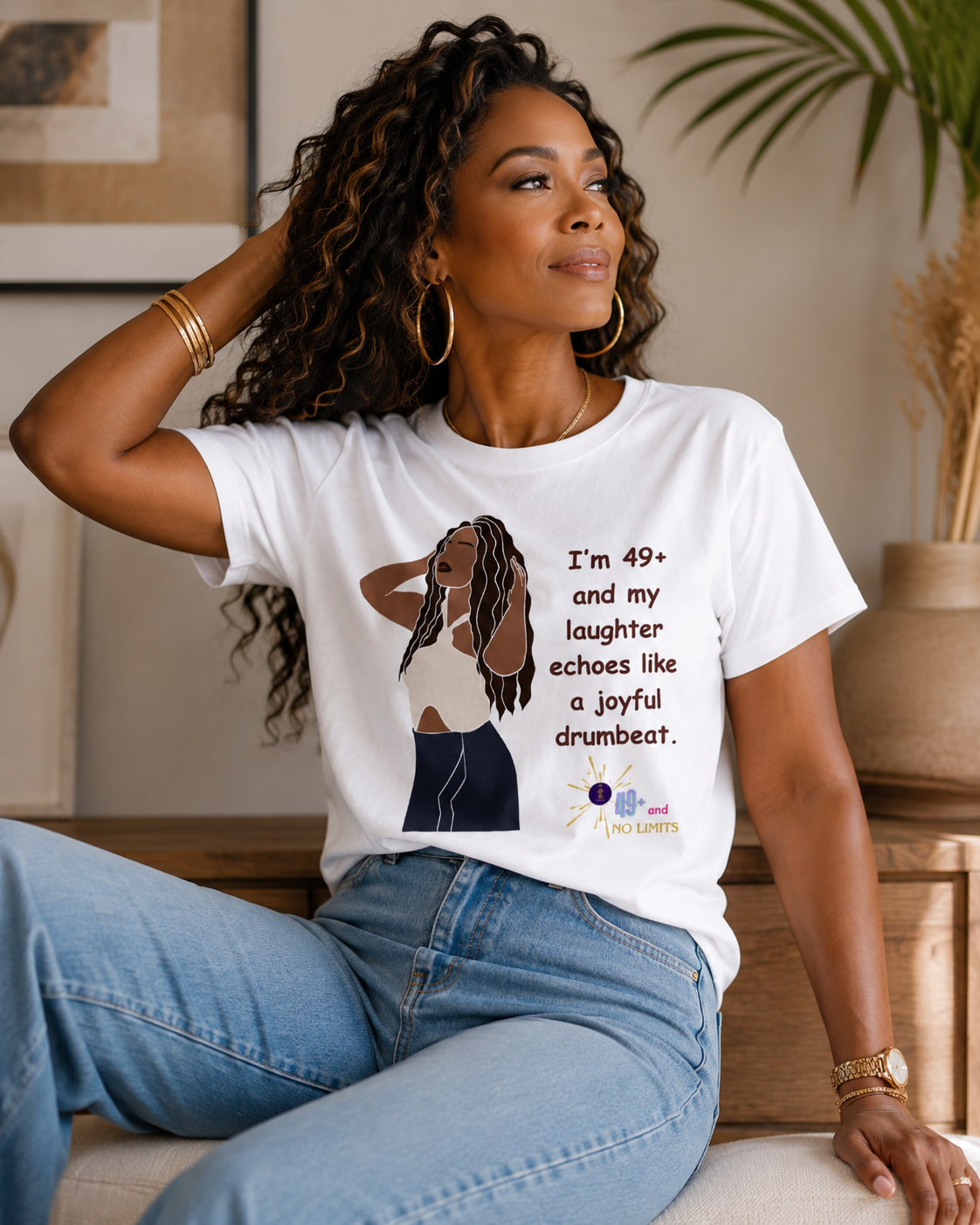 T-SHIRT 49+ NO LIMITS | Ethneegifts Lifestyles