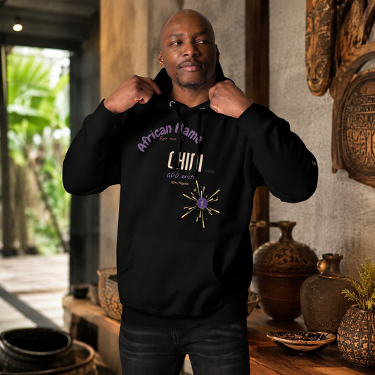 HOODIE YOUR NAME MONTH "Chidi" | Ethneegifts Lifestyles