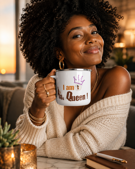 Black glossy heritage mug | Ethneegifts Lifestyles