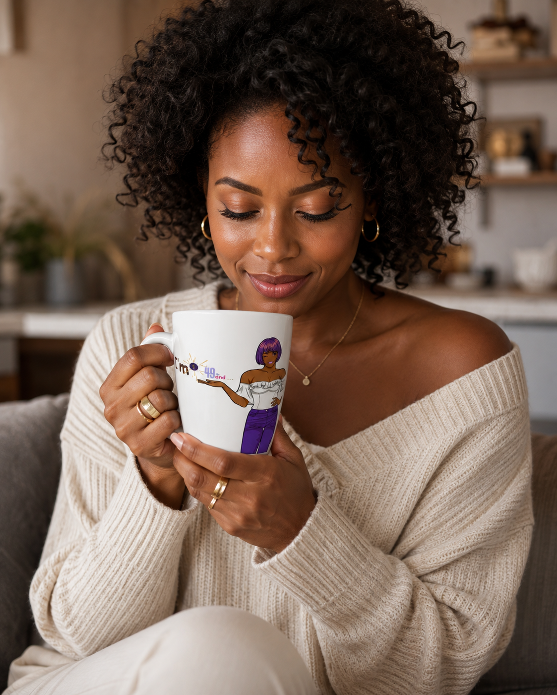 LATTE MUG I'M 49+ | Ethneegifts Lifestyles