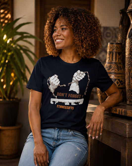 DON'T FORGET ROOTS T-SHIRT | Ethneegifts Lifestyles