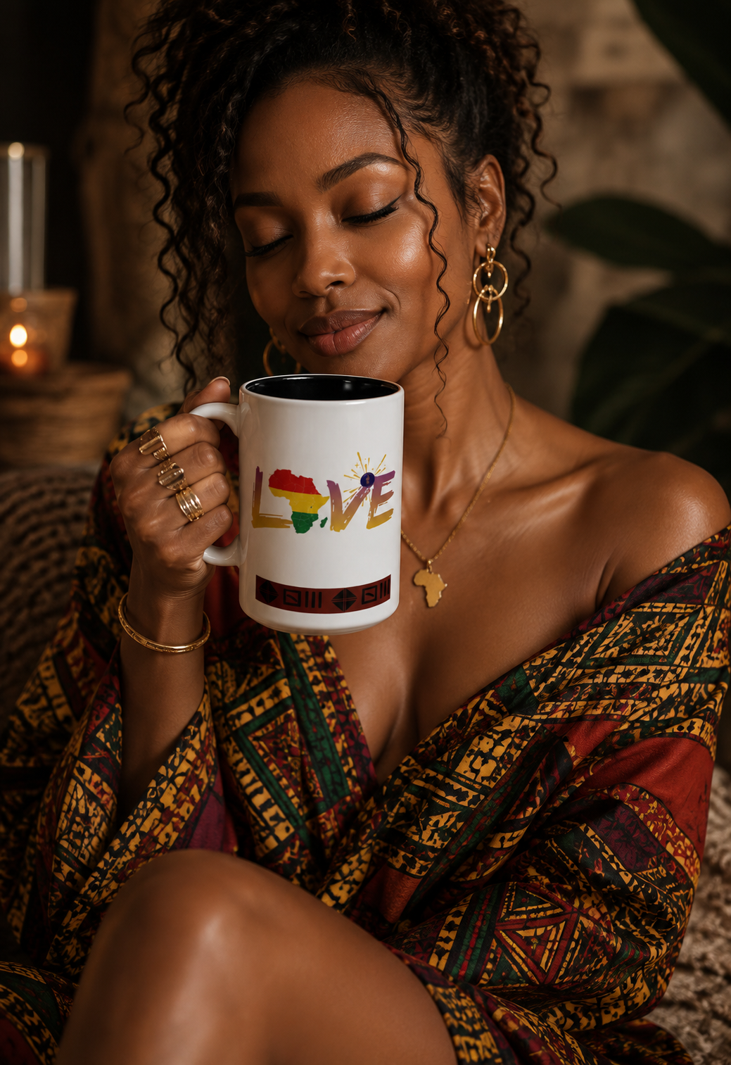 MUG BLACK LOVE AFRICA | Ethneegifts Lifestyles