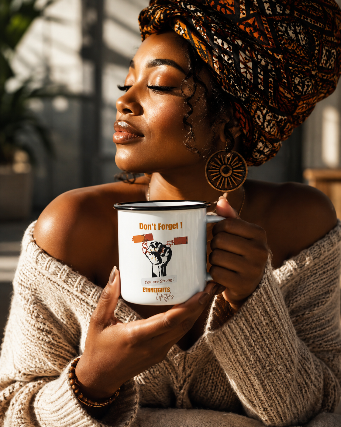 YOU ARE STRONG MUG | Ethneegifts Lifestyles