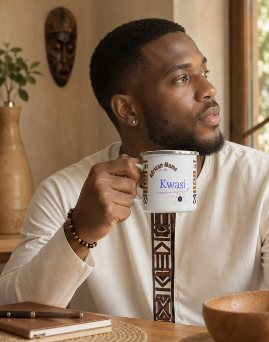 MUG YOUR NAME WEEK "Kwasi" | Ethneegifts Lifestyles