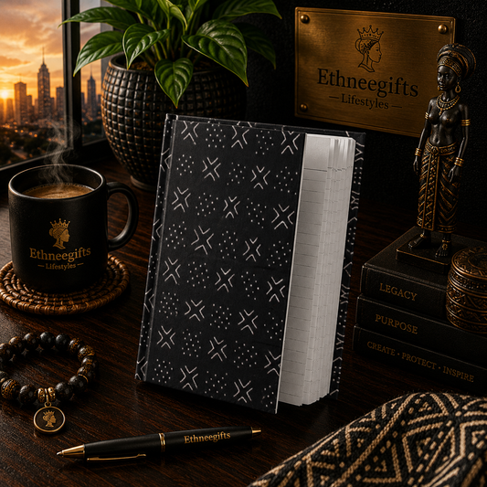 BLACK ETHNIC ESSENTIAL JOURNAL | Ethneegifts Lifestyles