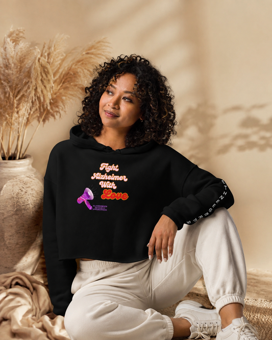 CROP HOODIE HOPE LOVE | Ethneegifts Lifestyles