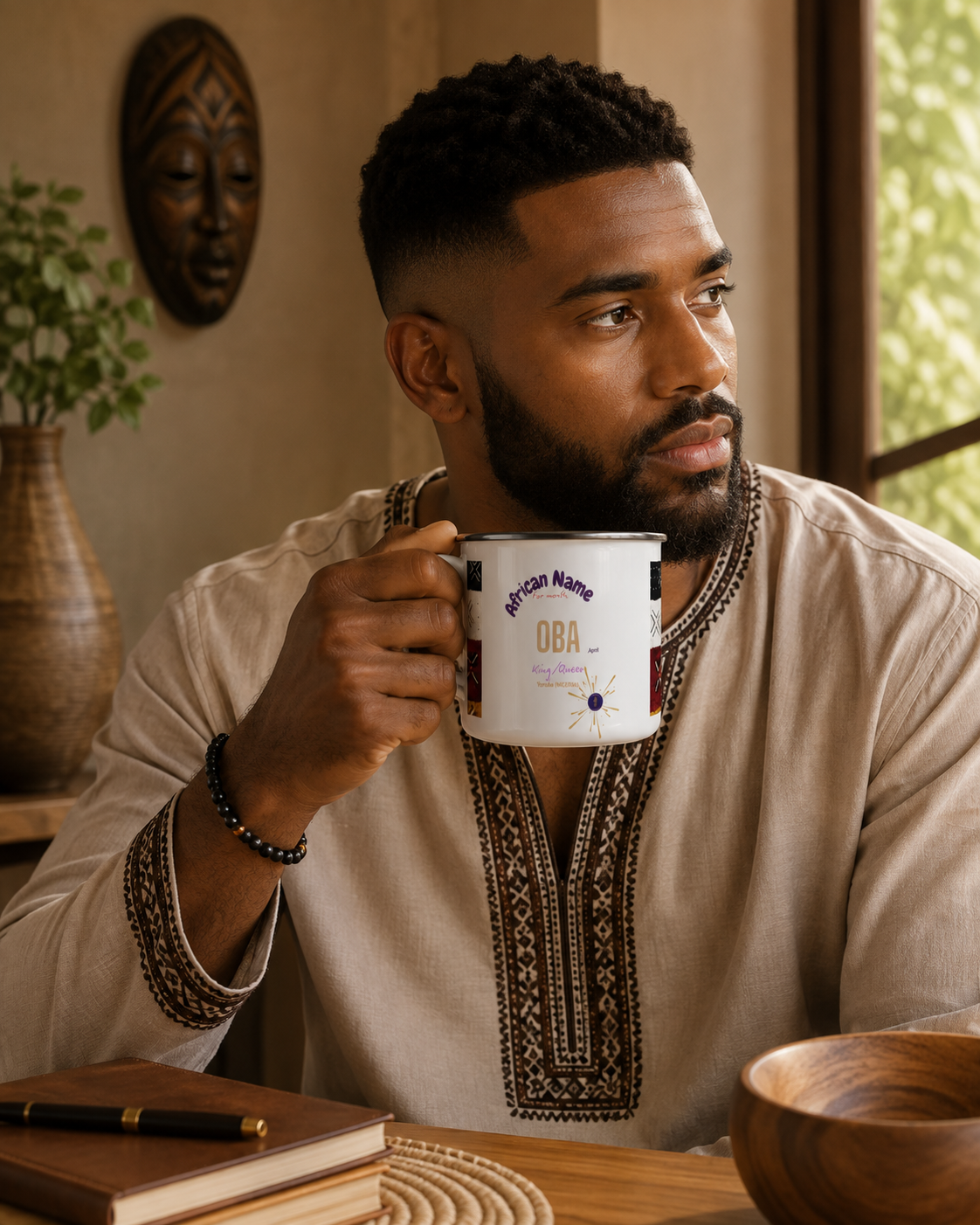 MUG YOUR NAME MONTH "OBA" | Ethneegifts Lifestyles