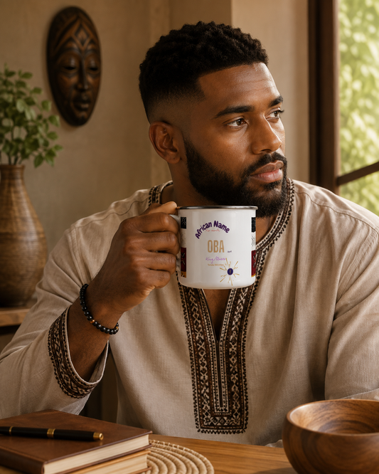MUG YOUR NAME MONTH "OBA" | Ethneegifts Lifestyles