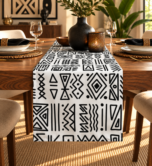 Table runner Modern Elegance