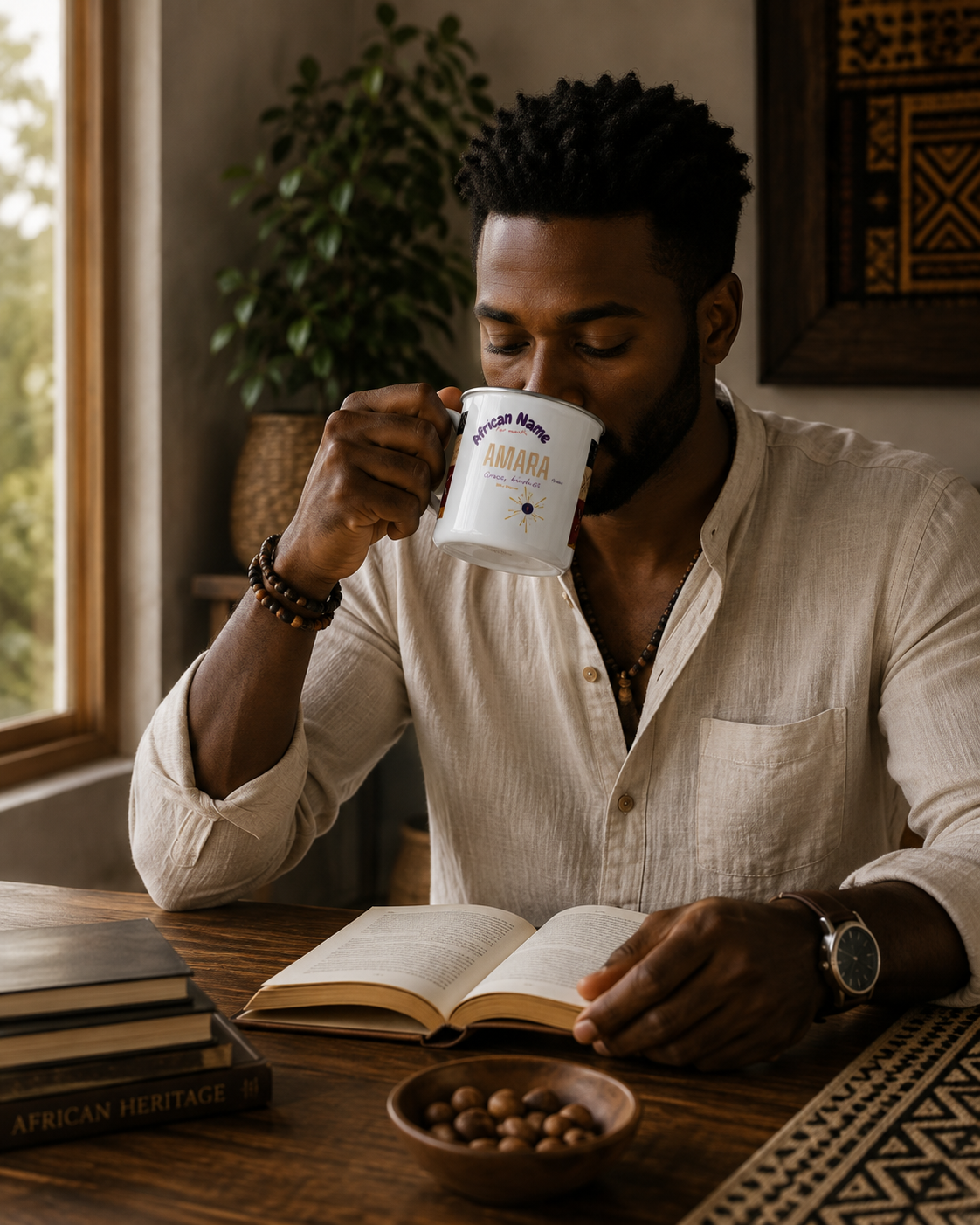 MUG YOUR NAME MONTH "AMARA" | Ethneegifts Lifestyles