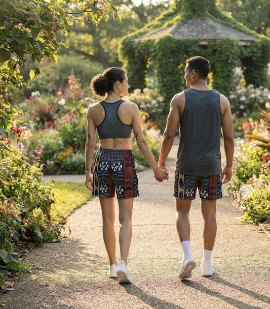 COWRIES ROOTS & LEGACY SHORTS | Ethneegifts Lifestyles