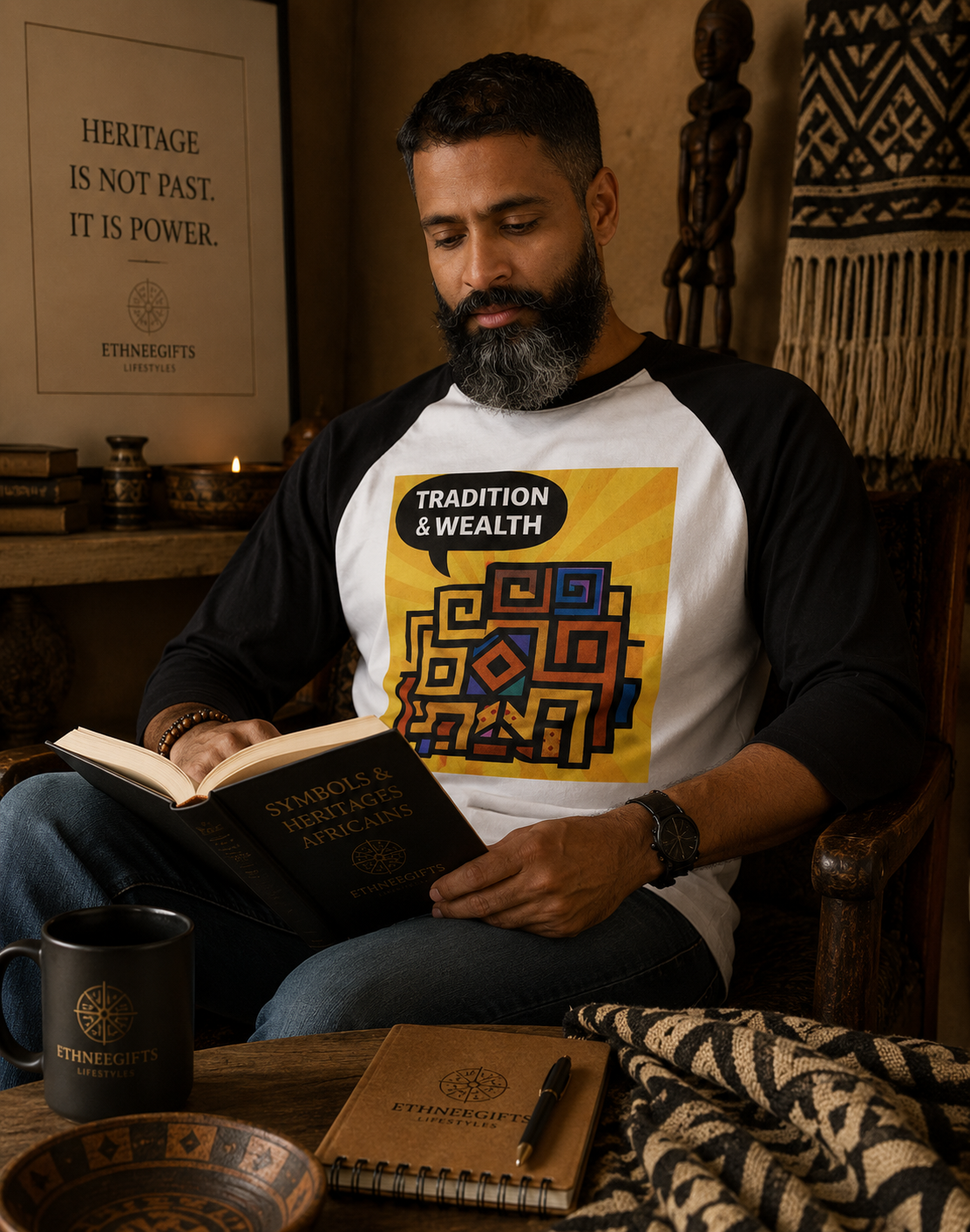T-SHIRT
LONG SIGNATURE SYMBOLS
Tradition & Wealth | Ethneegifts Lifestyles