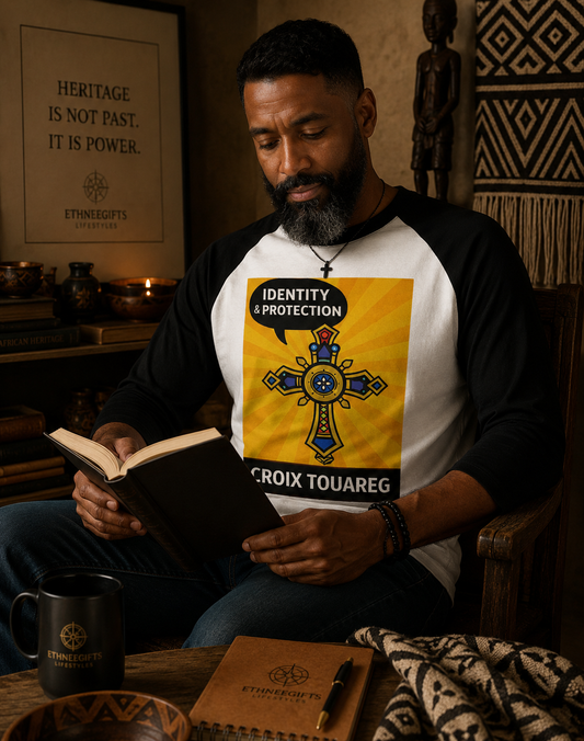 T-SHIRT
LONG SIGNATURE SYMBOLS Tuareg Cross | Ethneegifts Lifestyles
