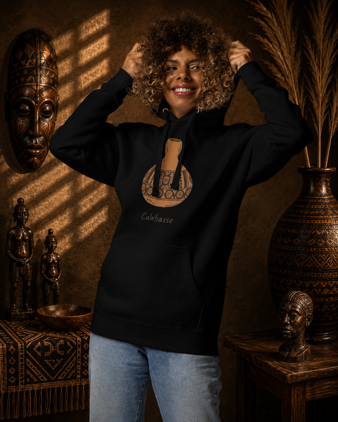 HOODIE SIGNATURE SYMBOLS Calabash | Ethneegifts Lifestyles