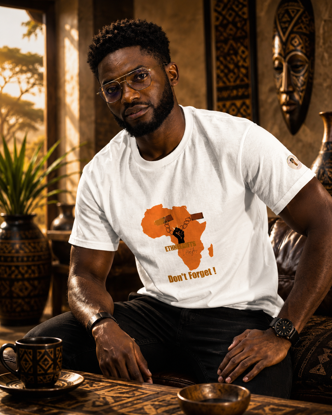 DON'T FORGET Africa Roots T-shirt | Ethneegifts Lifestyles