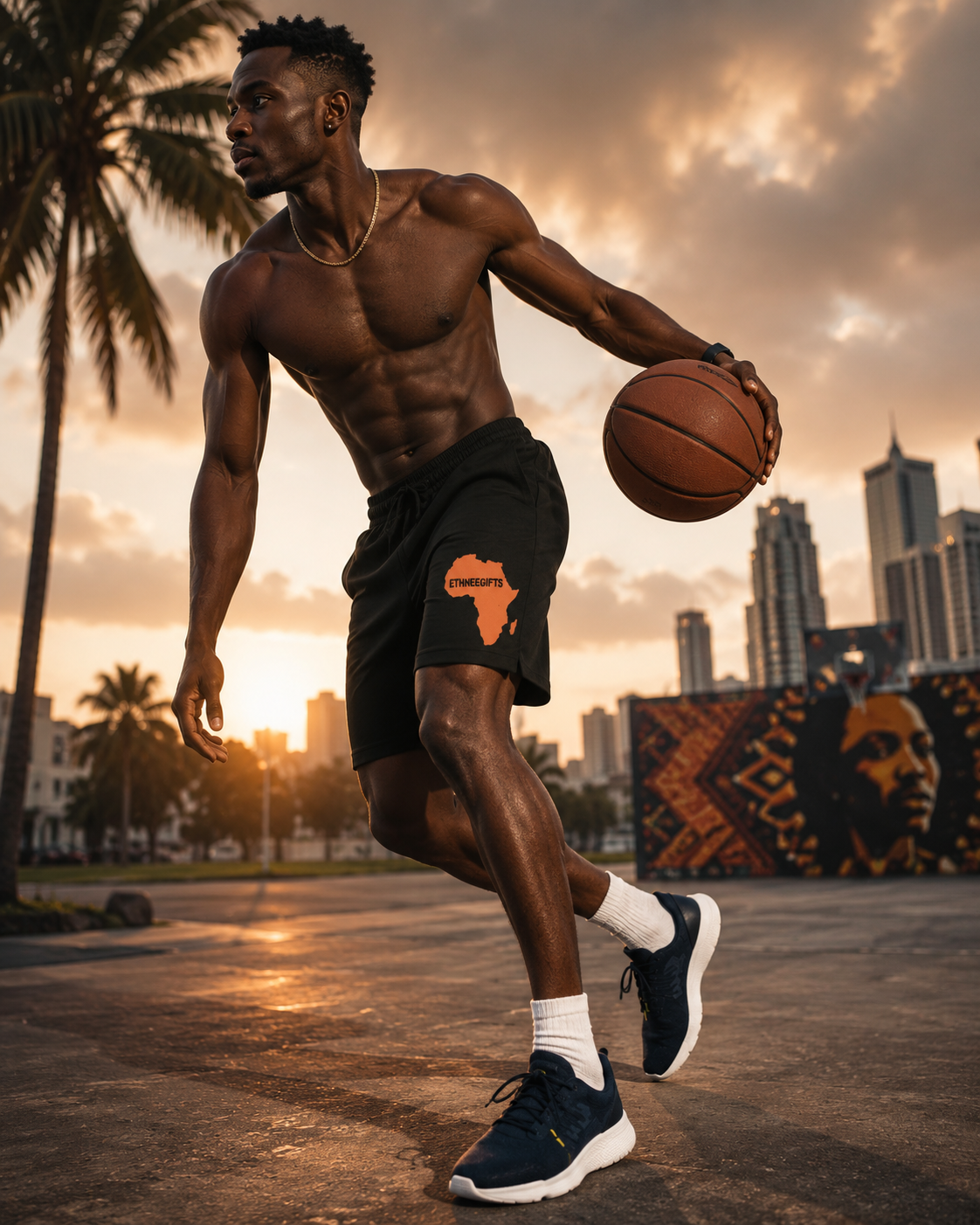AFRICA ROOTS & LEGACY SHORTS | Ethneegifts Lifestyles