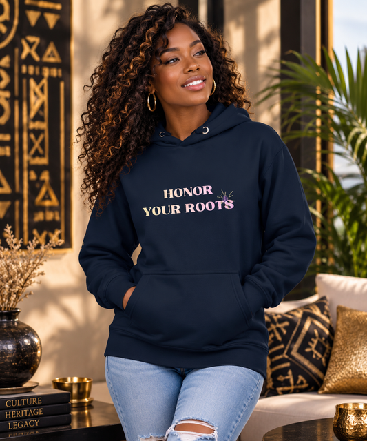 HONOUR YOUR ROOTS HOODIE | Ethneegifts Lifestyles