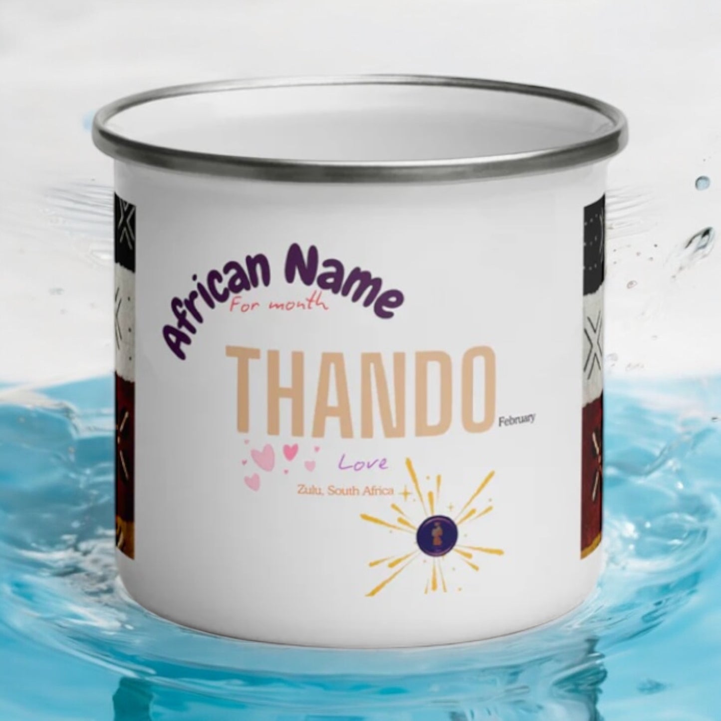 AFRICAN Name "THANDO" Mug