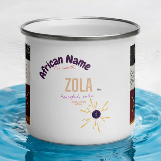 AFRICAN Name "ZOLA" Mug
