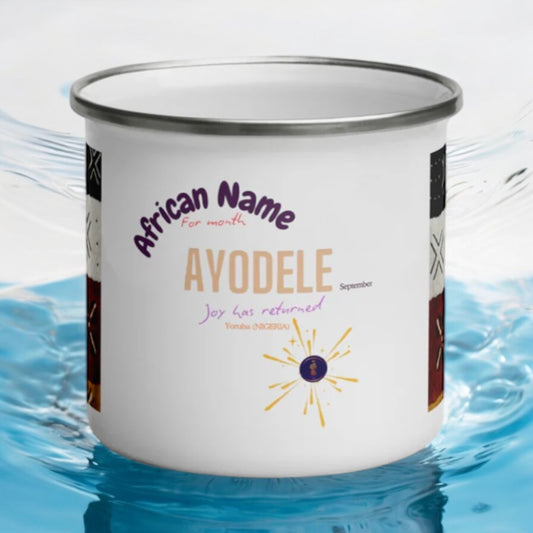 AFRICAN Name "AYODELE" Mug